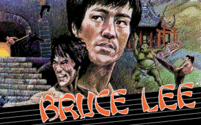 Bruce Lee, Super Hi-Res box art from Total Replay