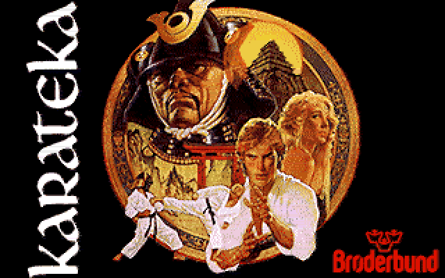 Karateka, Super Hi-Res box art from Total Replay