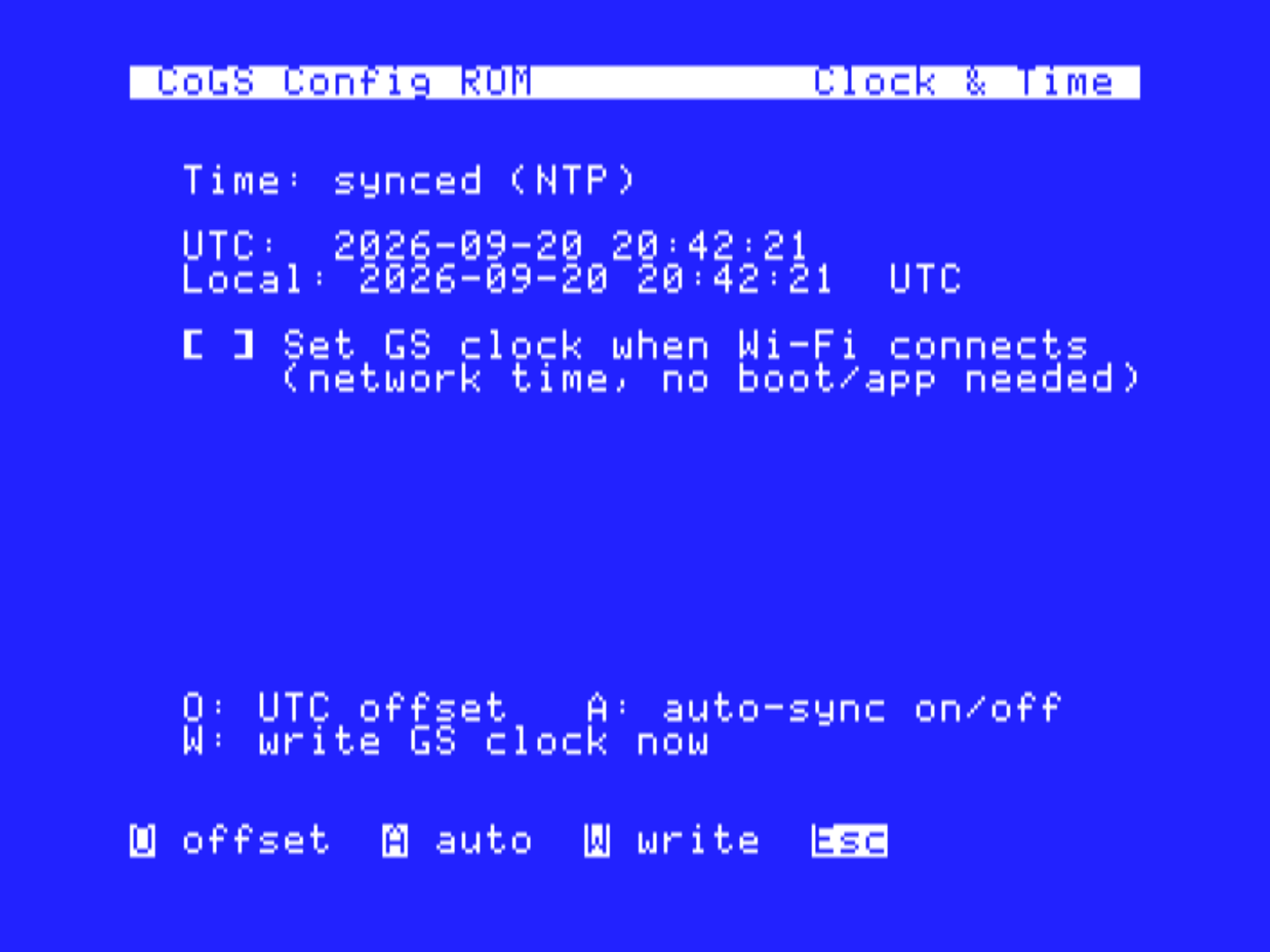 Clock and time